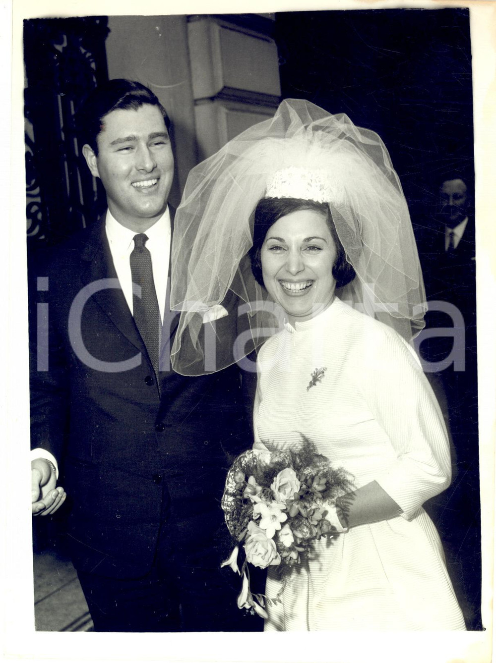 1962 LONDON HOLBORN Pierina Maria COLACI and Edward John EWART after wedding