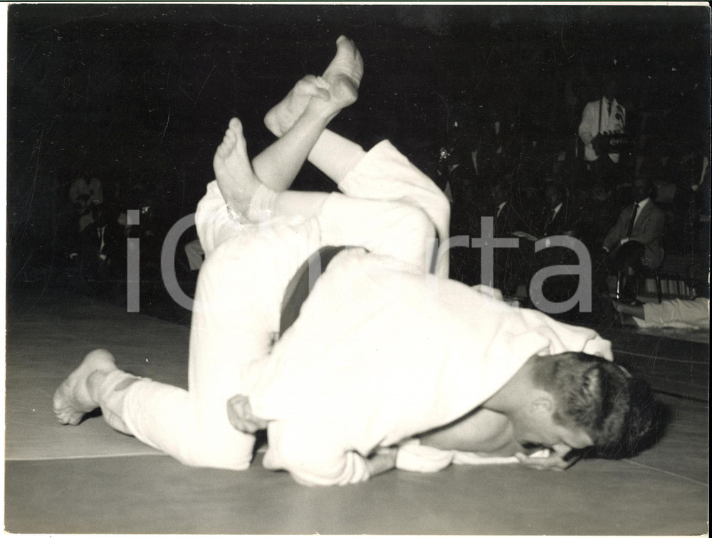 1961 MILANO Campionati Europei JUDO - Heinrich METZLER - Paul KUNISCH *Foto