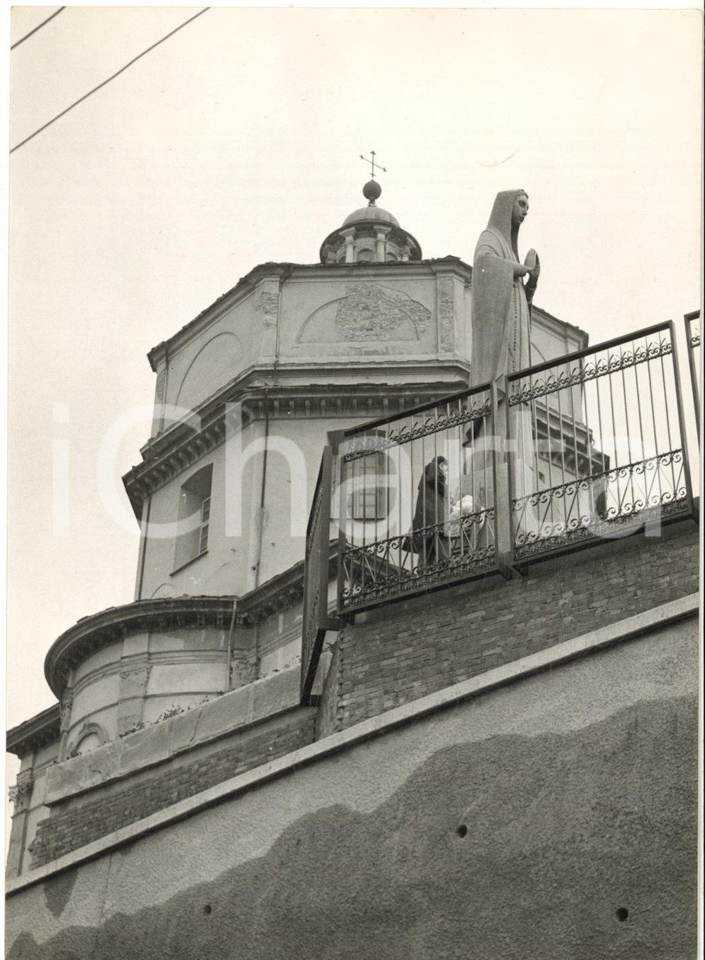 1960 TORINO Monte dei Cappuccini - Nuova statua della Madonna dei Lavoratori