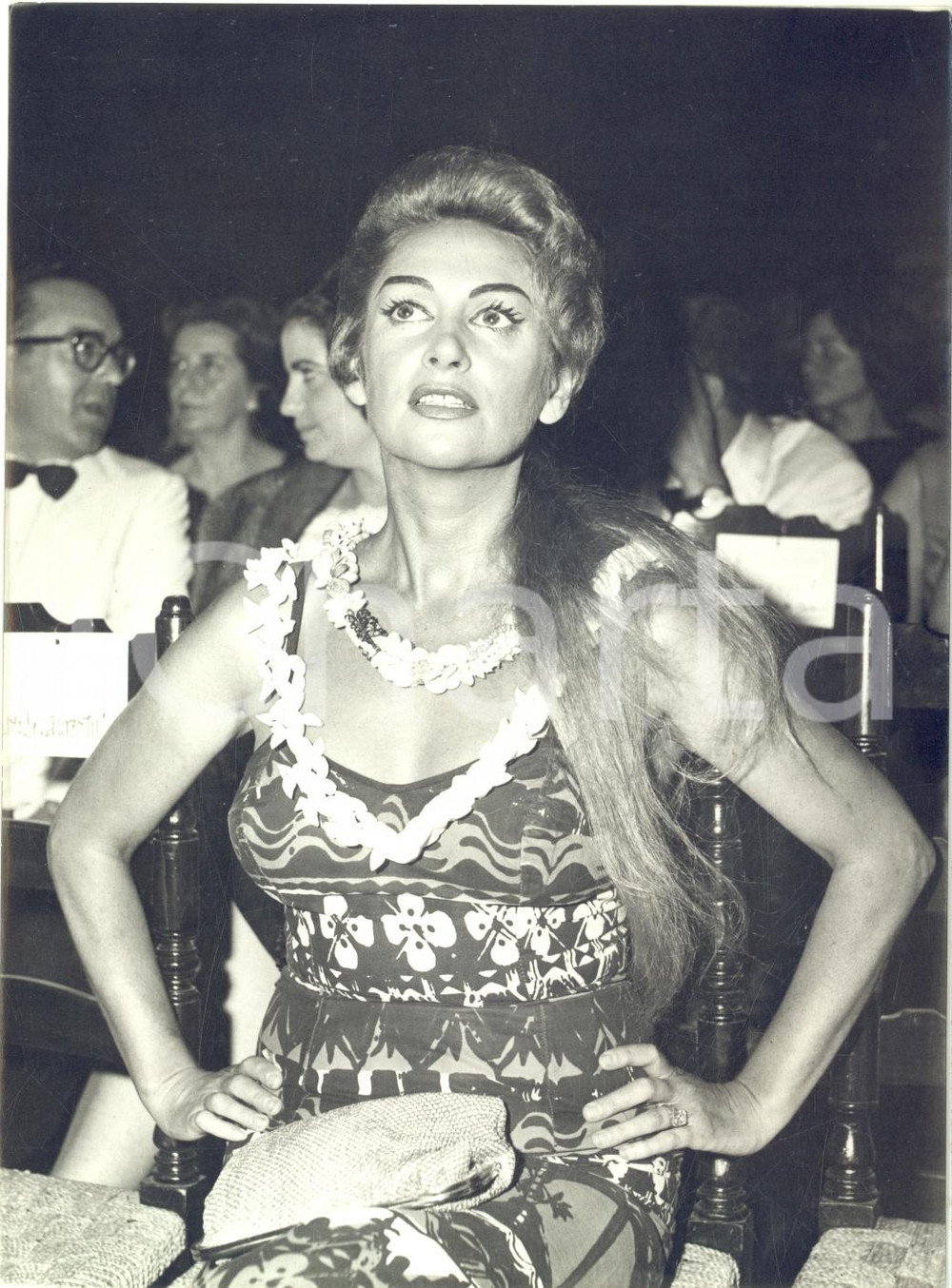 1962 TAORMINA - DAVID DI DONATELLO - Ritratto di attrice *Foto 13x18 cm