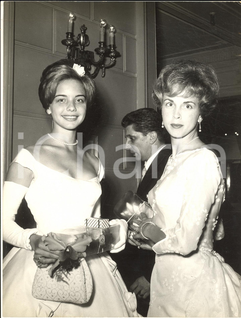 1960 ROMA Ballo delle Debuttanti - Patricia PATTERSON Evelyn KENT JONCA