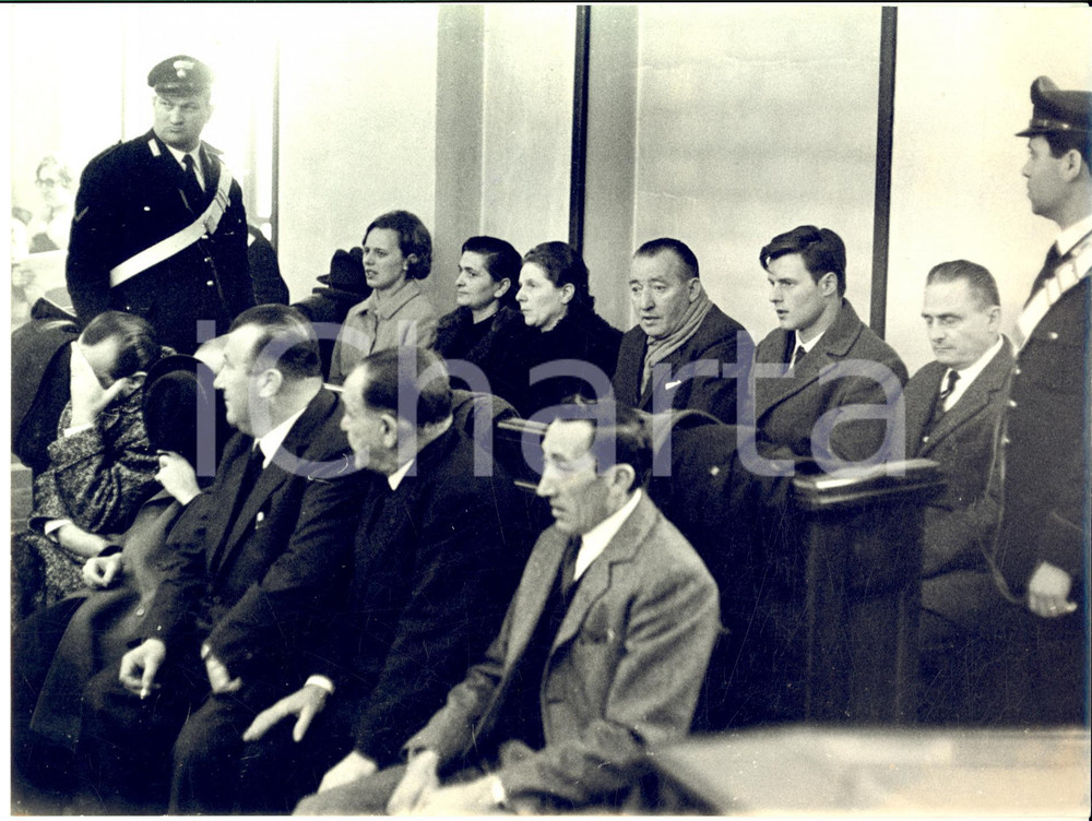 1966 NOVARA Processo per la "lolita" Elisabetta Orlando - Gli imputati - Foto