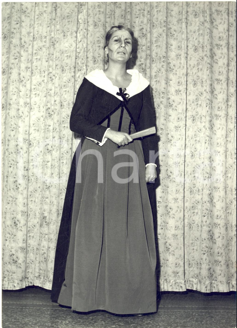 1955 ca NAPOLI Teatro San Carlo - Belen AMPARAN in "Matrimonio al convento"