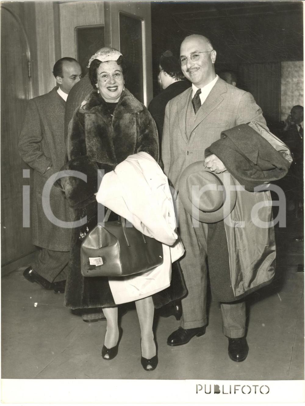 1955 GENOVA M/N "Anna C." Partenza Guillermo TEJERIA MOLINARI console Uruguay