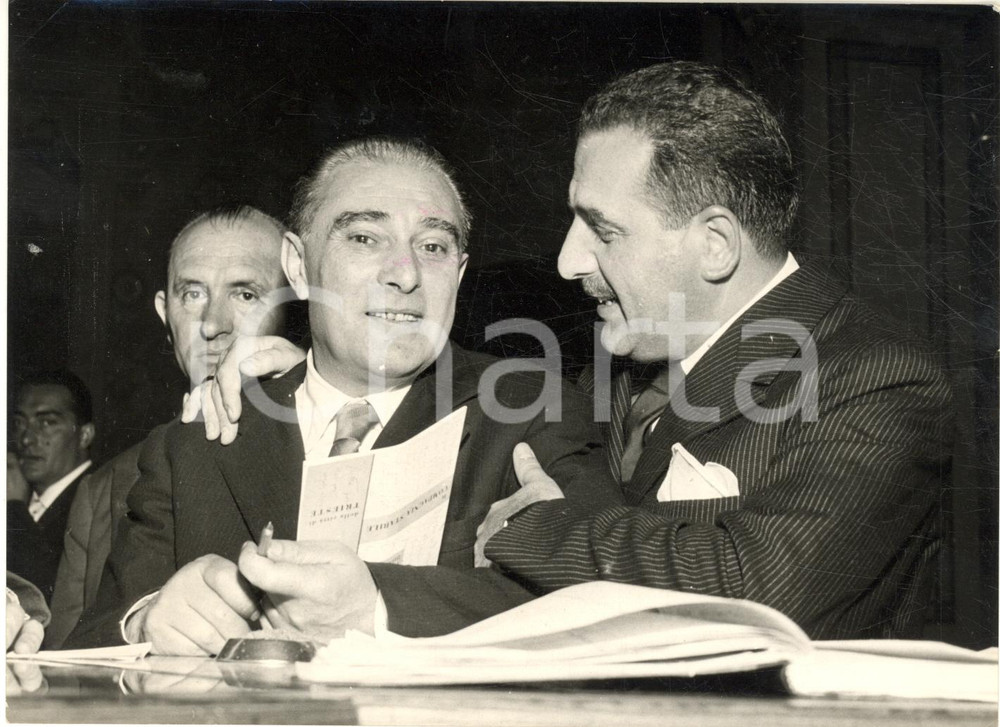 1955 SAINT-VINCENT Convegno Drammaturgia - Silvio GIOVANINETTI *Foto