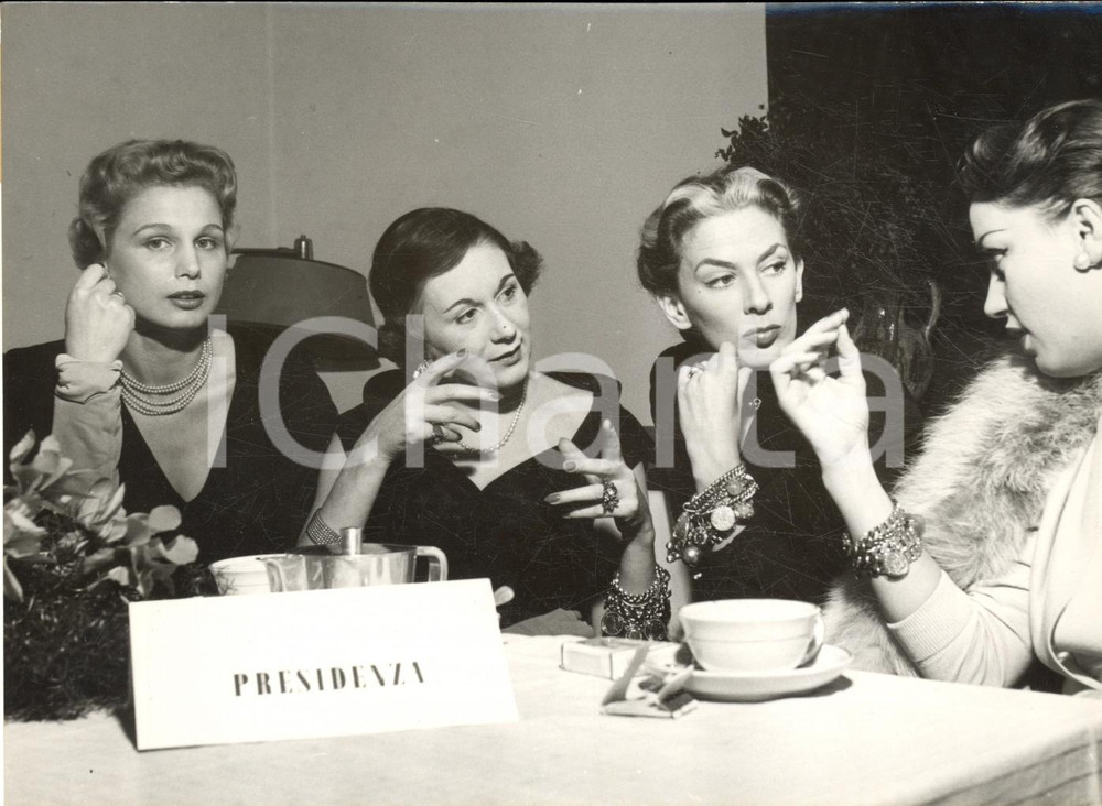 1954 VALDAGNO Congresso Internazionale Indossatrici - Marcella RINALDI *Foto