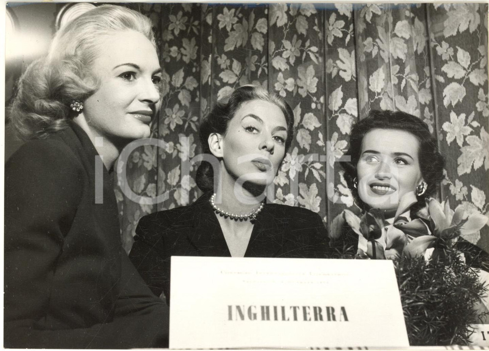 1954 VALDAGNO Congresso Internazionale Indossatrici - Le modelle inglesi *Foto
