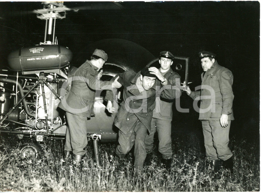 1960 TORTONA Piena torrente Scrivia - Salvataggio di un uomo intrappolato