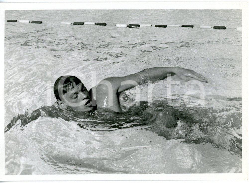 1959 TORINO Universiadi NUOTO - Allenamento squadra russa - Igor LUSHKOVSKIY