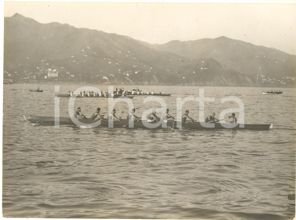 1952 SANTA MARGHERITA LIGURE - CANOTTAGGIO - Regate Internazionali - Foto 24x18