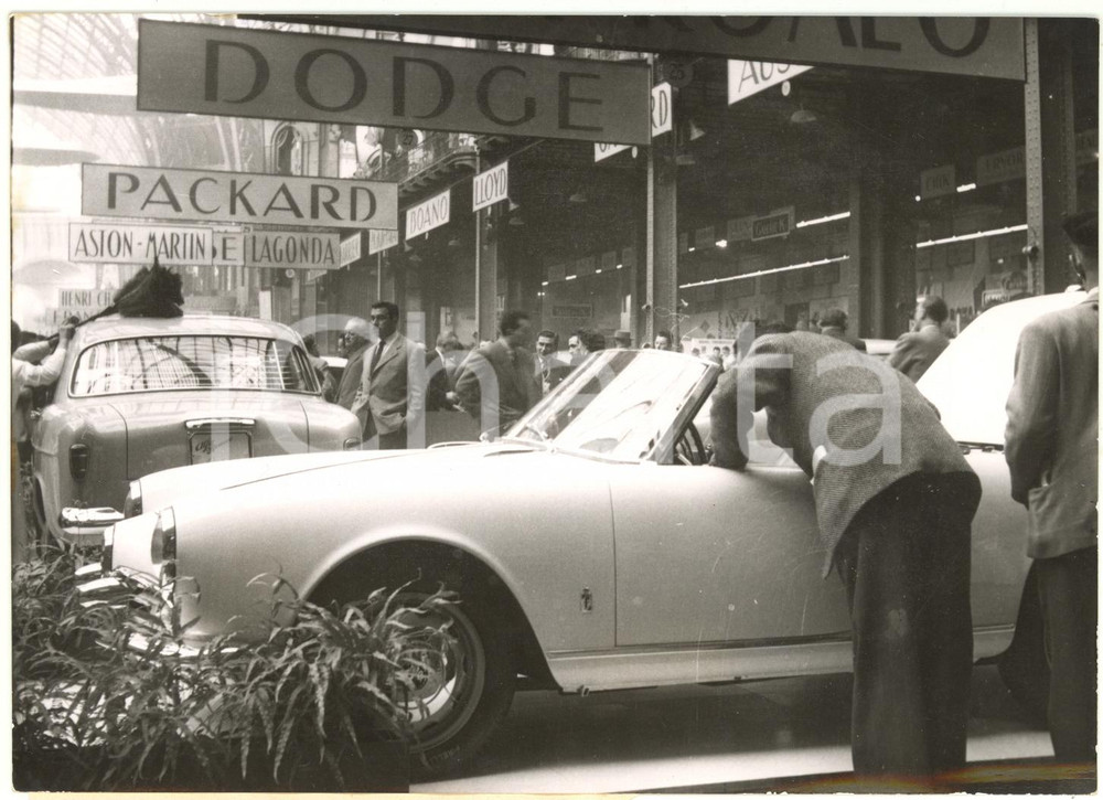 1955 PARIS Salon Automobile - Cabriolet Alfa Romeo Gran Sport GIULIETTA *Foto