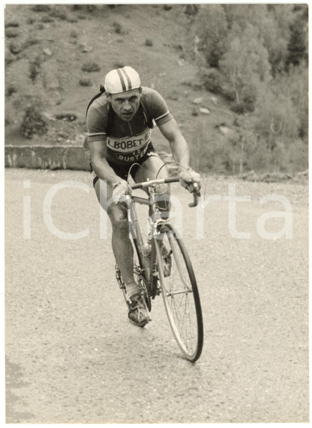 1957 SEMPIONE CICLISMO 40° GIRO D'ITALIA 16° tappa - Antonin ROLLAND in gara