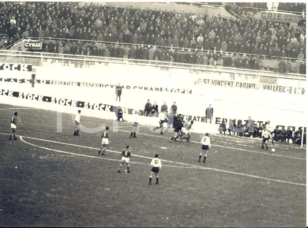 1960 ca CALCIO TORINO-INTER Tiro a lato di Sandro MAZZOLA - Foto 18x13 cm