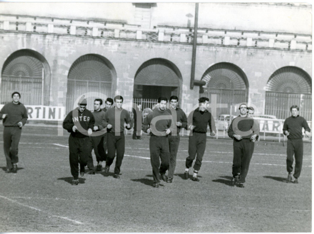 1962 CALCIO MILANO Arena Civica - Allenamento INTER in vista del derby *Foto