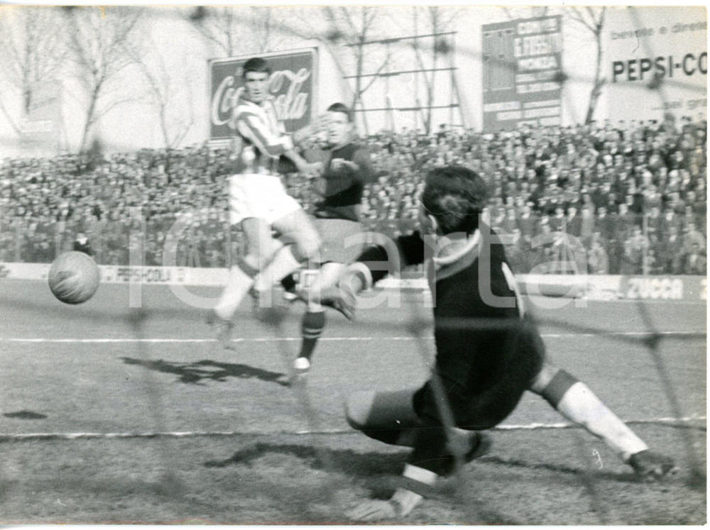 1962 CALCIO MONZA-GENOA 0-2  Vincenzo RIGAMONTI para il goal di Eddie FIRMANI