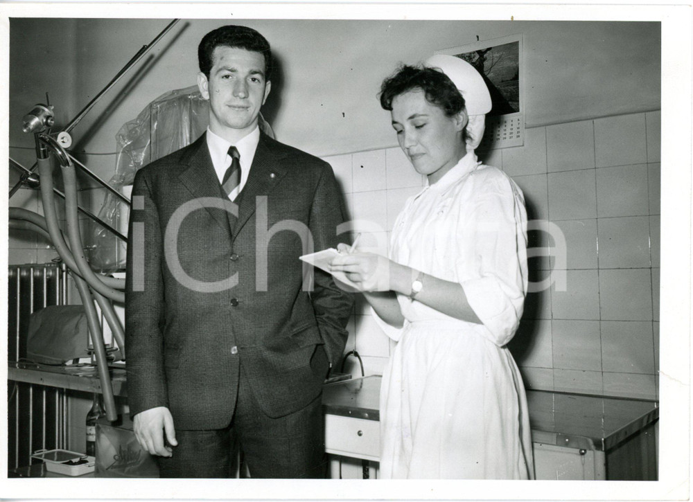 1959 TORINO CALCIO JUVENTUS Giocatore Severino LOJODICE alle visite mediche