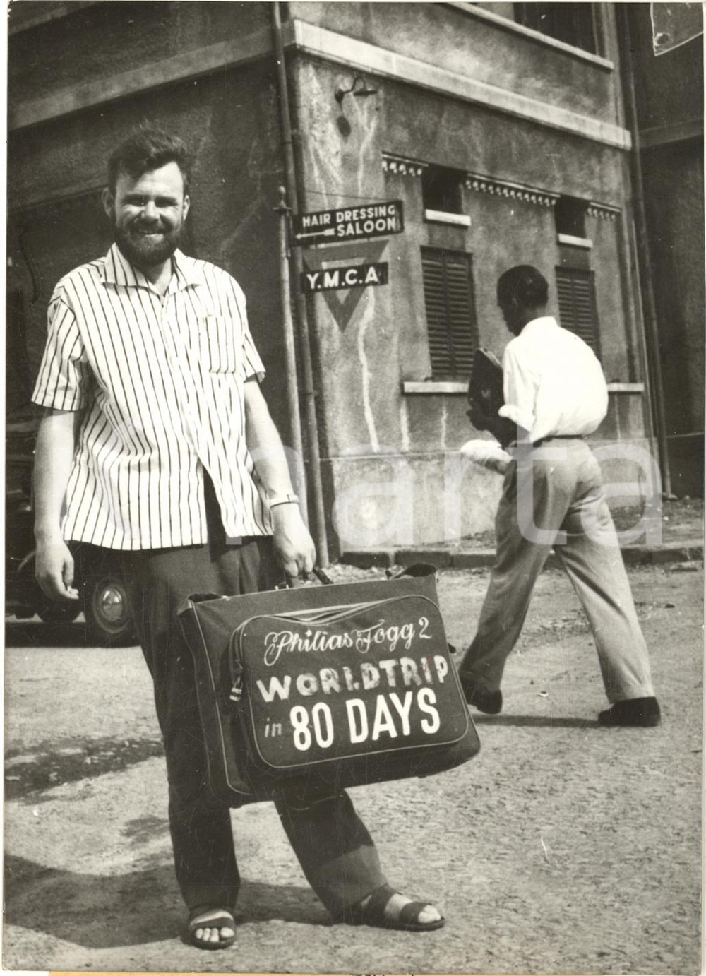 1959 COLOMBO (SRI LANKA) Frode KRISTOFFERSEN - Worldtrip in 80 days *Photo