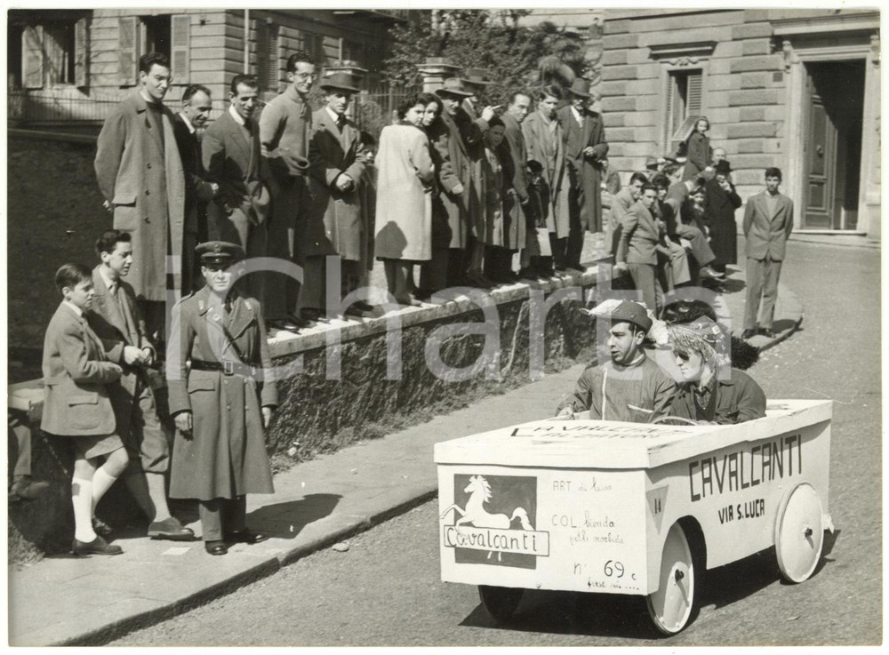 1953 GENOVA GOLIARDIA 69° GP INDIANOPOLIS Gara di carrette - Cavalcanti *Foto