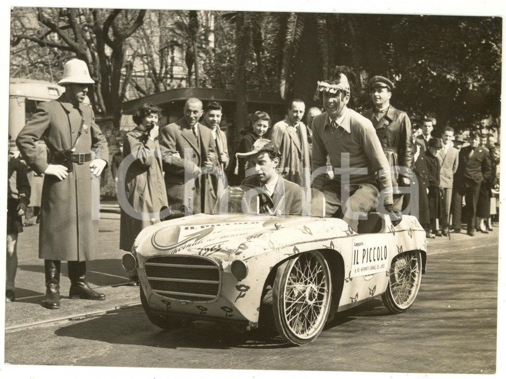 1953 GENOVA GOLIARDIA 69° GP INDIANOPOLIS Gara di carrette - Il Piccolo *Foto