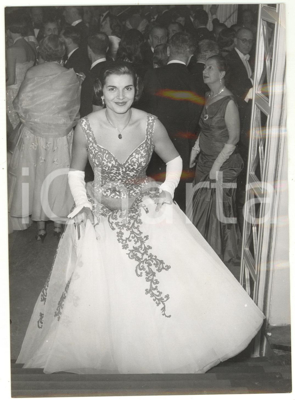 1956 MILANO TEATRO ALLA SCALA Maria DI STEFANO all'inaugurazione della stagione 