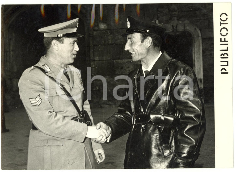 1955 NAPOLI COSTUME Entrata in servizio dei nuovi vigili comunali - Foto 18x13