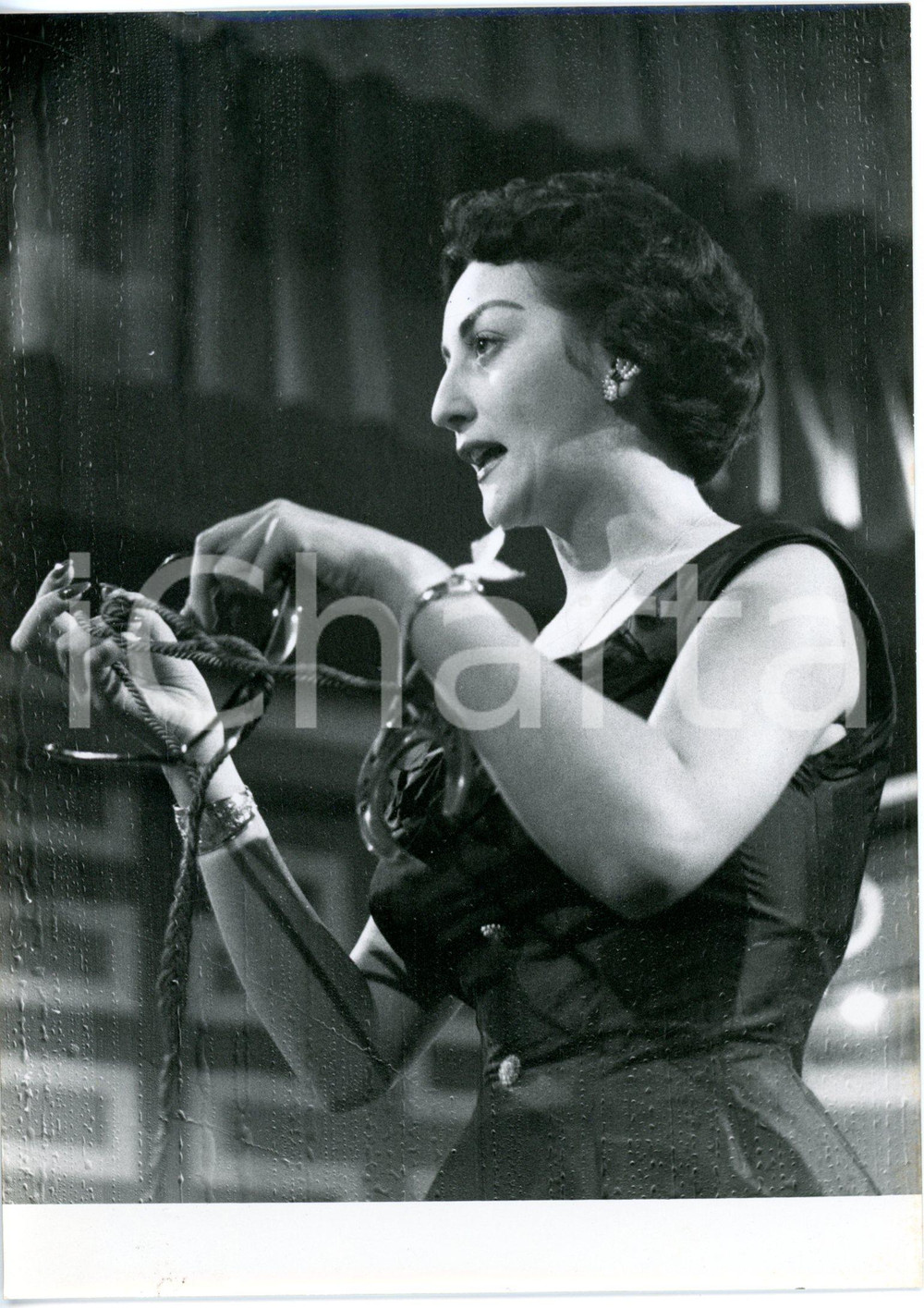 1956 LASCIA O RADDOPPIA? Maria Luisa GAROPPO Ritratto della tabaccaia Foto 13x18