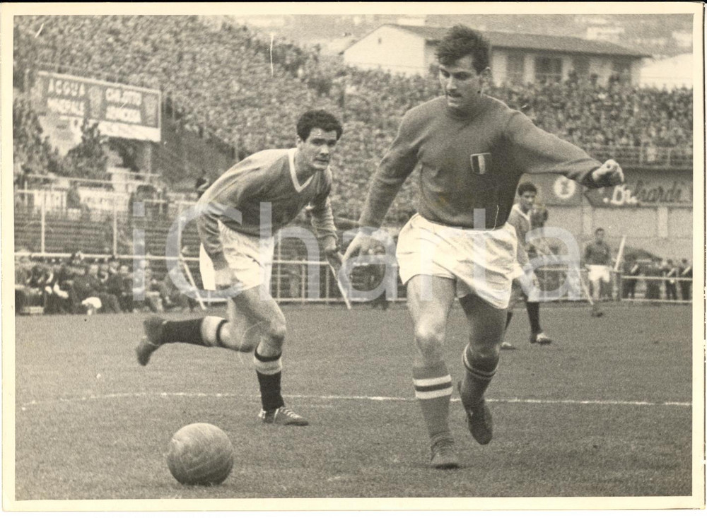 1957 CALCIO FIORENTINA-SAMPDORIA 4-0 Giuseppe VIRGILI Cesare FRANCHINI - Foto
