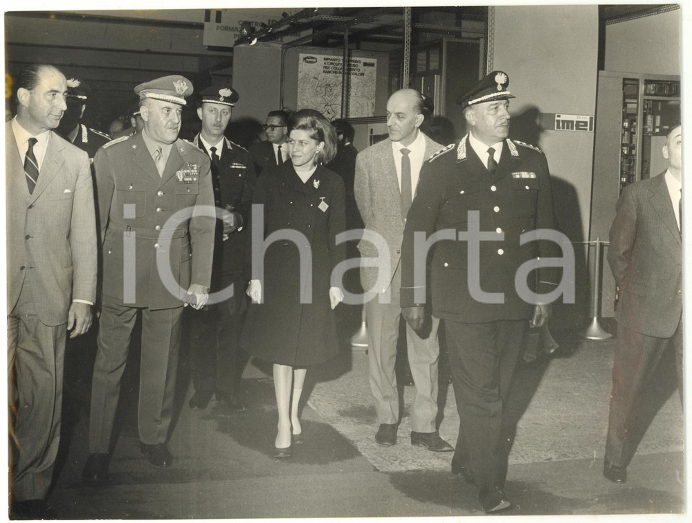 1965 GENOVA Fiera Internazionale delle Telecomunicazioni - Autorità in visita