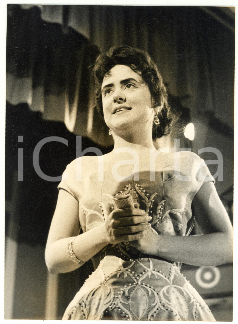 1957 LASCIA E RADDOPPIA Conchita MIONI Ritratto della concorrente *Foto