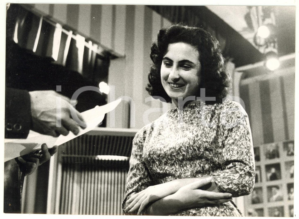 1958 LASCIA O RADDOPPIA Giuseppina CARDONA Ritratto della concorrente *Foto