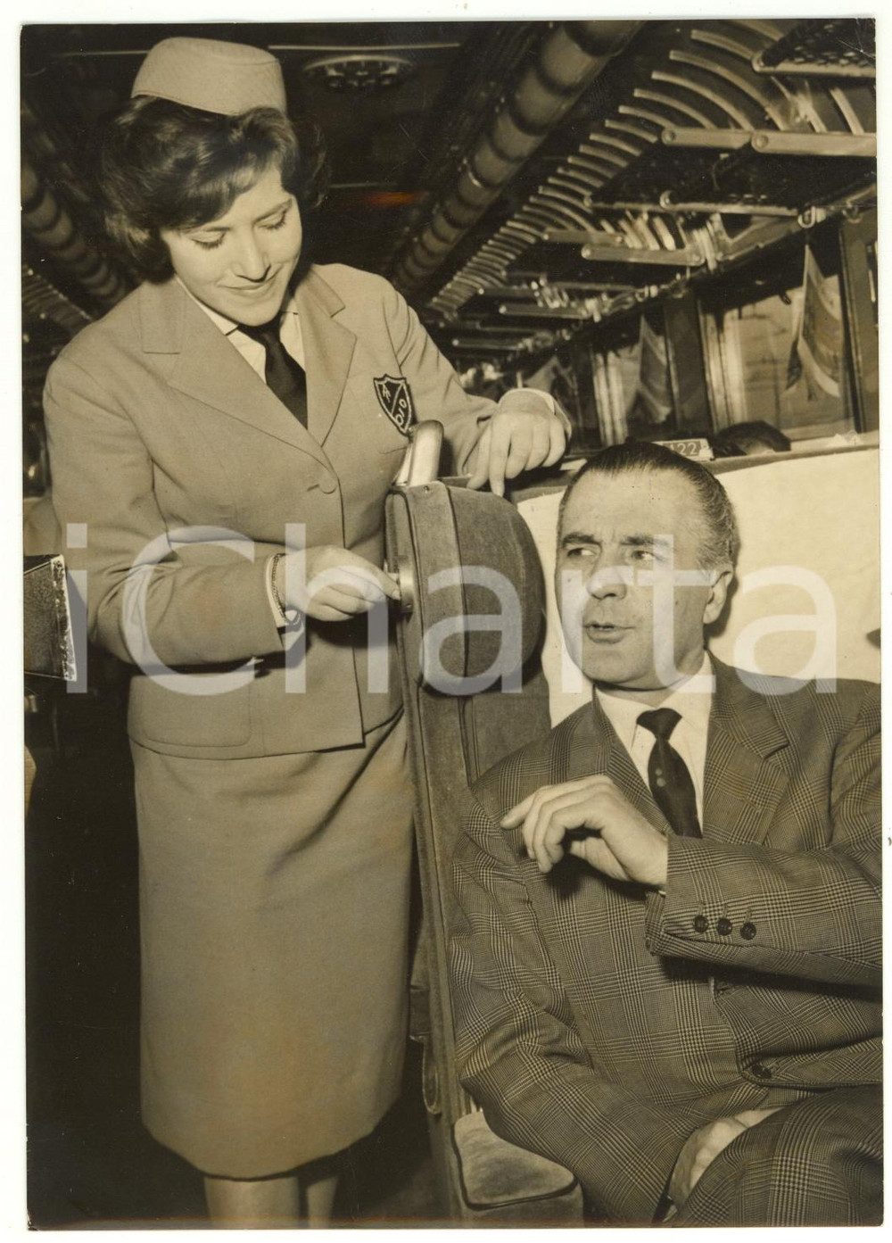 1959 ROMA Elettrotreni Rapidi - Nuove hostess OIO Organizzazione Italia Operante