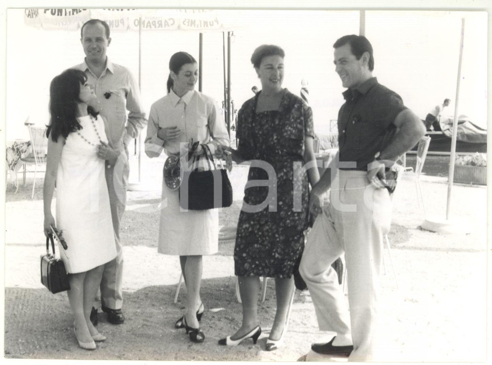 1963 LAGO DI GARDA Marisa SOLINAS Carla FRACCI Tina BELLETTI Gian Maria VOLONTÉ