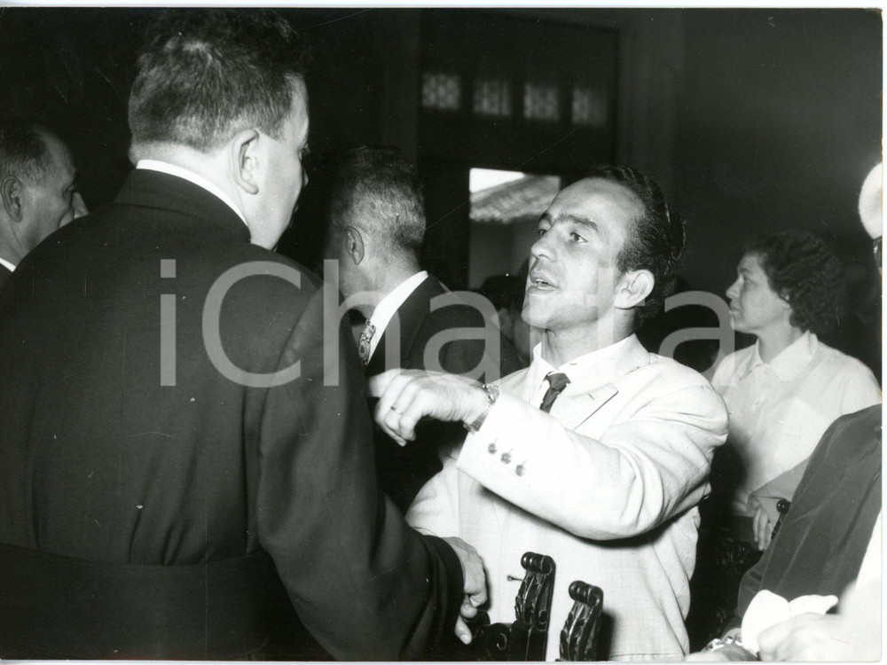 1957 ROMA Inaugurazione "Convegno sui problemi della sordità" - Mario D'AGATA