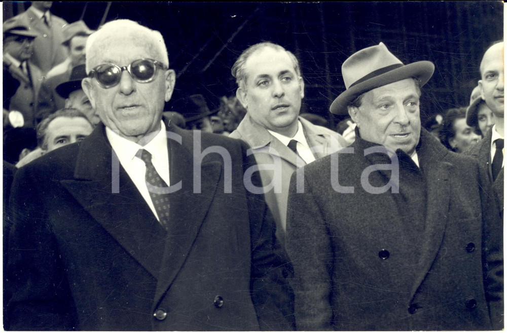 1960 ca s. l. ITALIA Armatori Achille LAURO Ernesto FASSIO *Foto 18x13 cm
