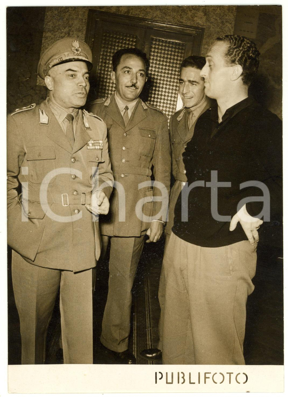 1953 VARESE Guardia di Finanza - Arresto di contrabbandieri di sigarette *Foto