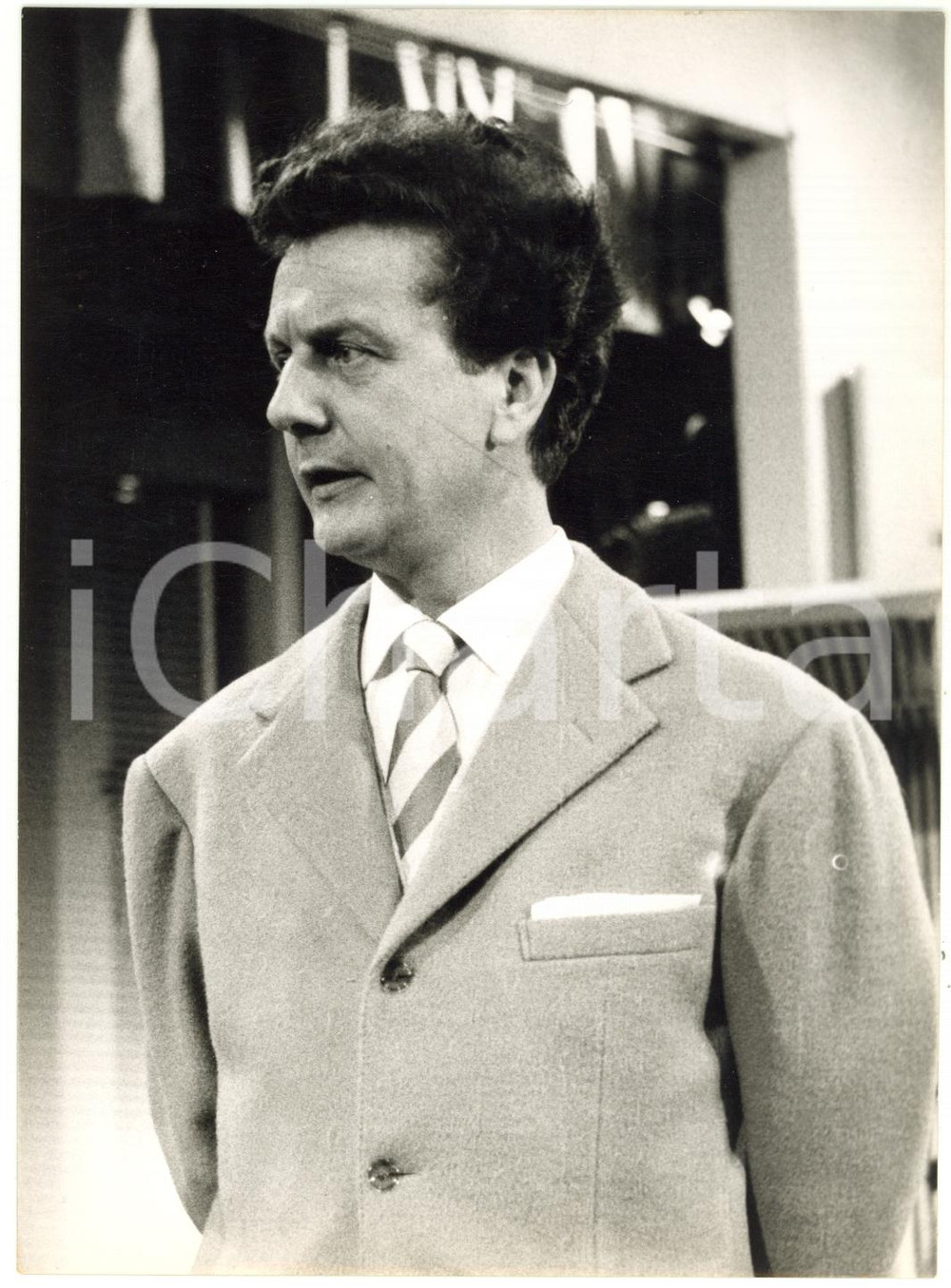 1958 "LASCIA O RADDOPPIA ?" Concorrente Dino PERETTI MORENO *Foto 13x18 cm