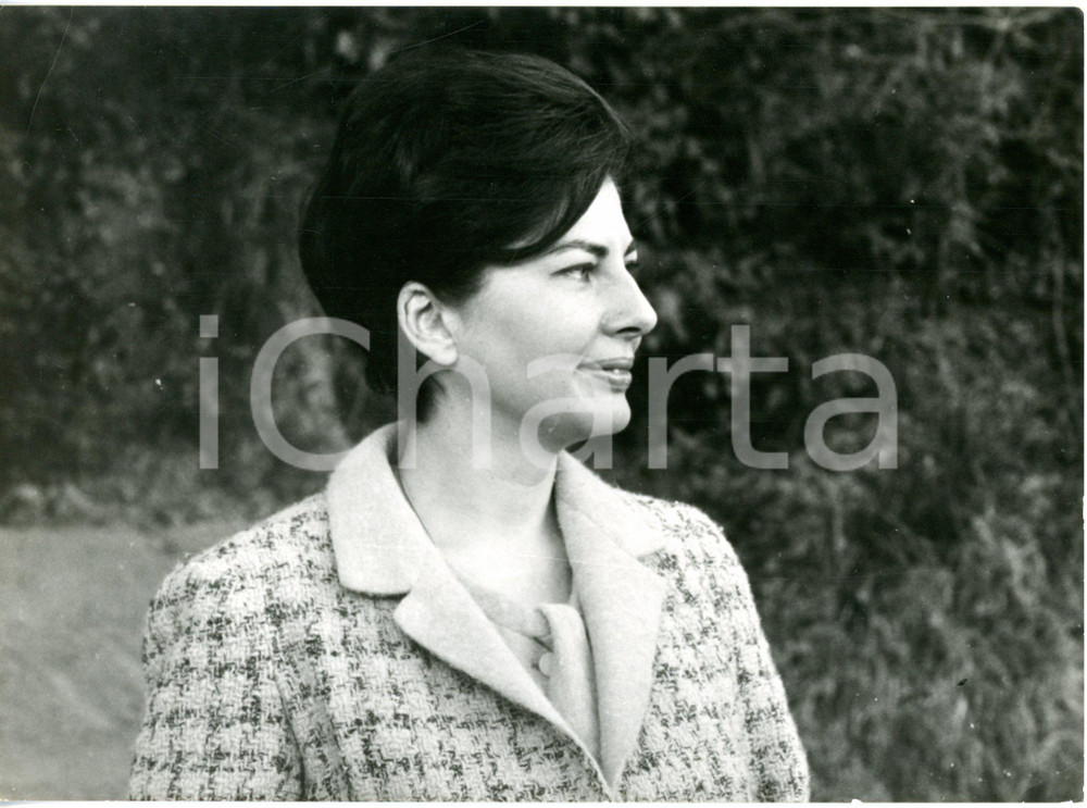 1963 ROMA Ristorante di San Callisto - Principessa SORAYA *Foto 18x13 cm