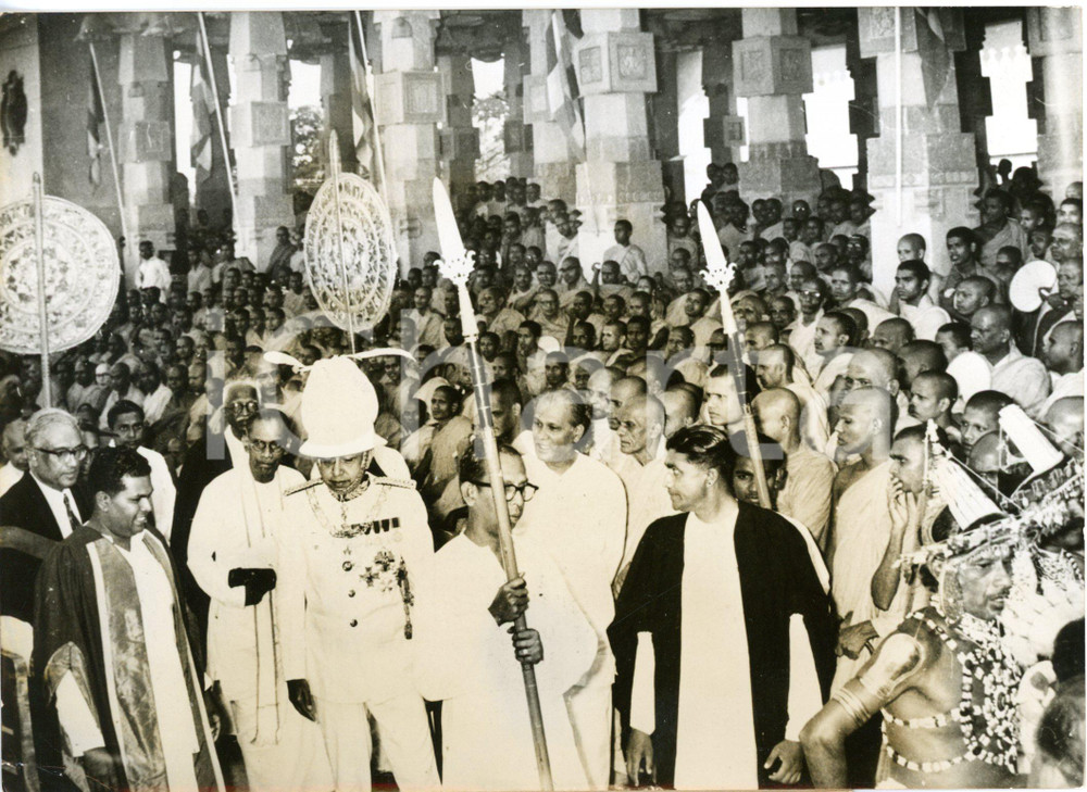 1959 SRI LANKA Inauguration first Buddhist University - Sir. Oliver GOONETILLEKE