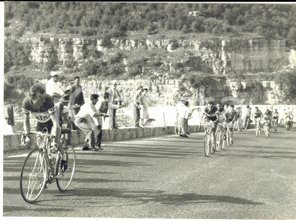 1957 CICLISMO GIRO D'ITALIA 16^ tappa Sion - Campo dei Fiori - Charly GAUL