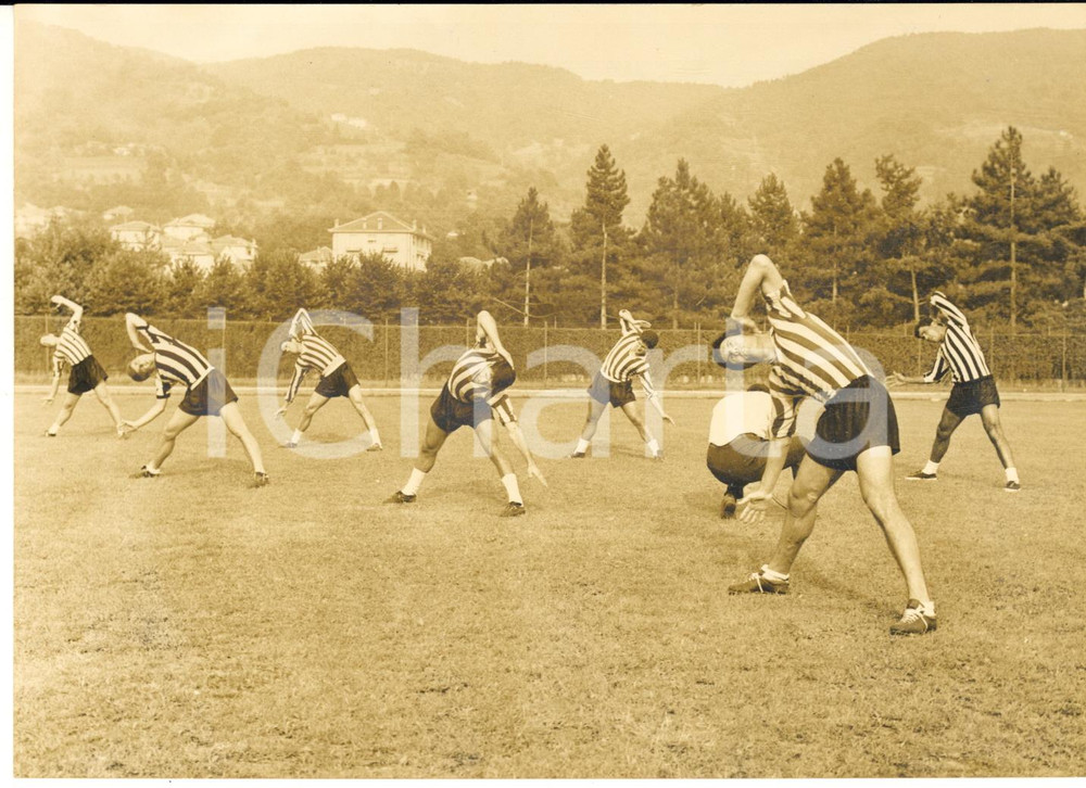 1960 ca TORINO CALCIO Allenamento squadra JUVENTUS (6) - Foto 18x13 cm