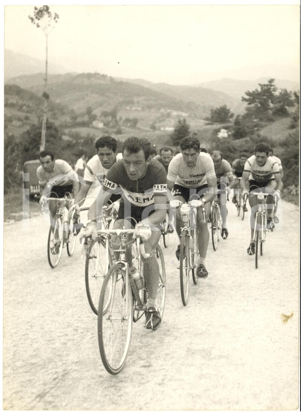 1957 GIRO D'ITALIA Valico MACERONE Nino DEFILIPPIS Gastone NENCINI Charly GAUL