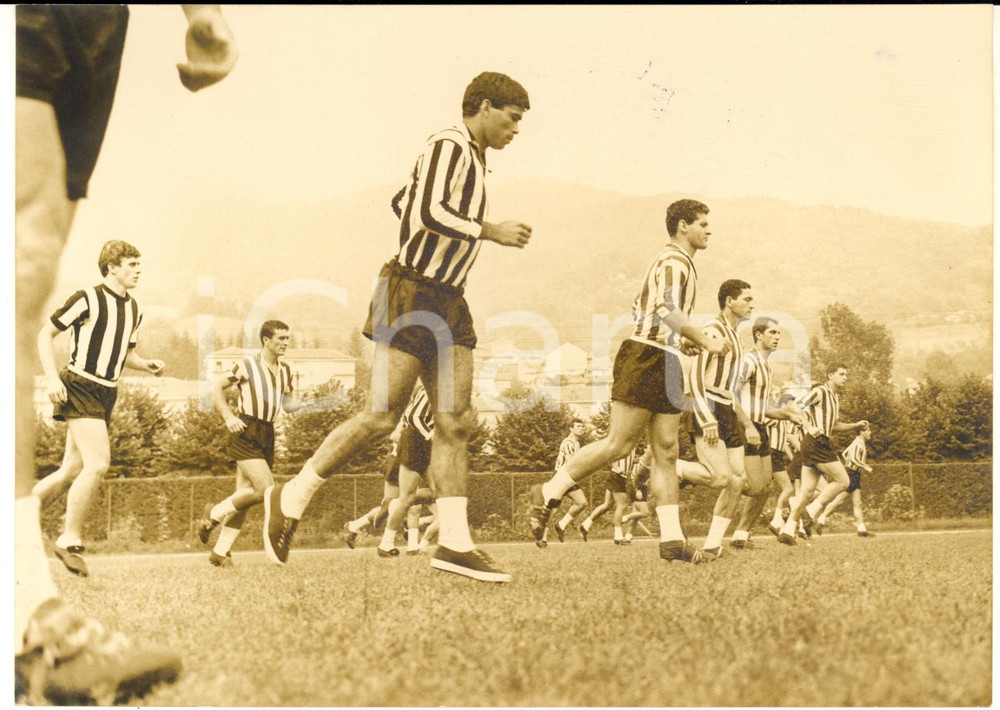 1960 ca TORINO CALCIO Allenamento squadra JUVENTUS (1) - Foto 18x13 cm