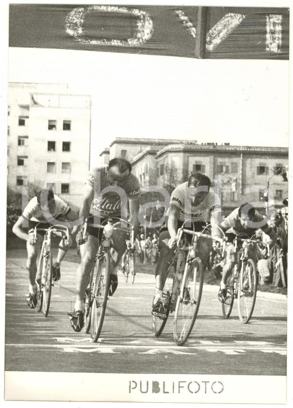 1956 NAPOLI CICLISMO Giro di Campania - Angelo CONTERNO vince la gara *Foto