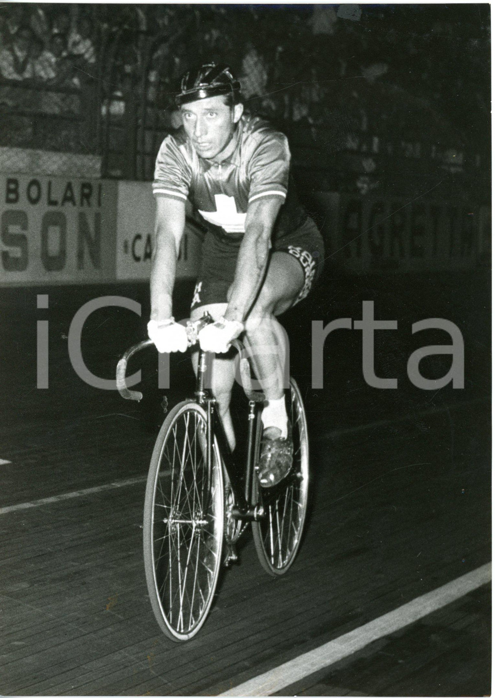 1955 MILANO - CICLISMO SU PISTA Campionati mondiali Velocità - Oscar PLATTNER