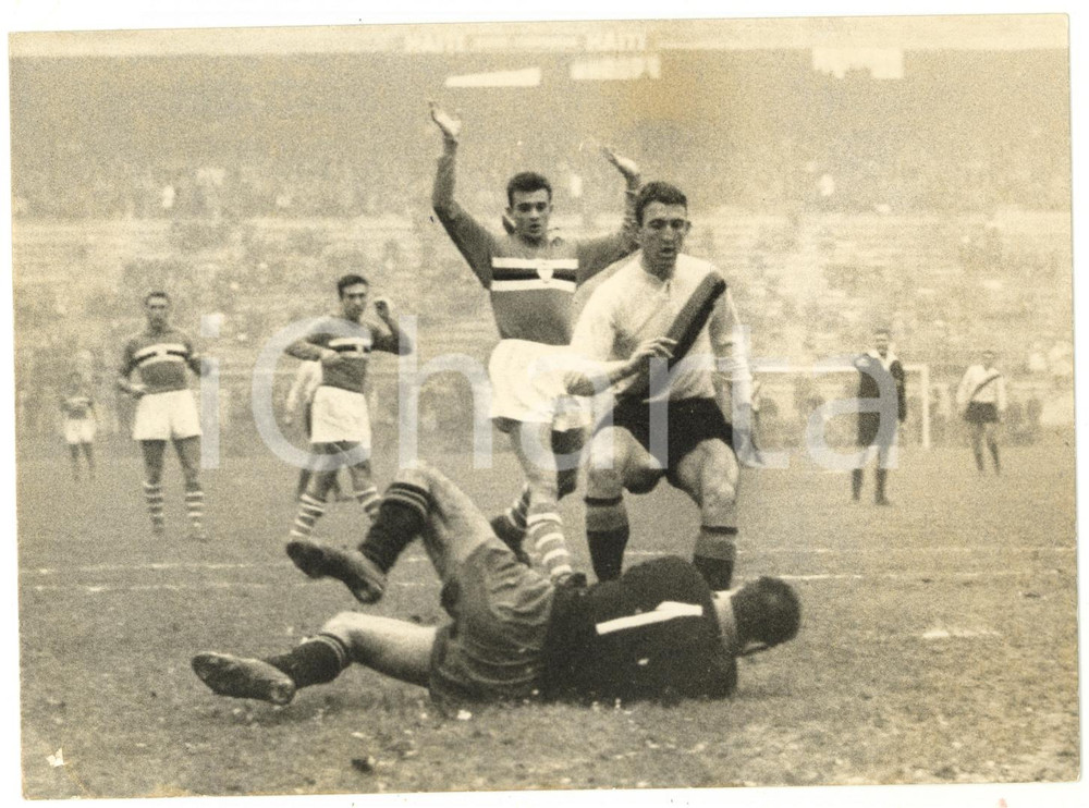 1960 MILANO CALCIO Serie A INTER - SAMPDORIA 3-0 Parata di Lorenzo BUFFON *Foto