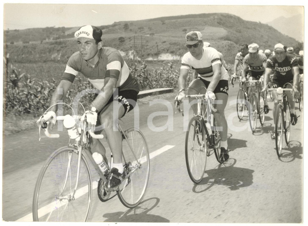 1961 CICLISMO Giro d'Italia - Tappa PALERMO-MILAZZO Nino DEFILIPPIS Rik VAN LOOY