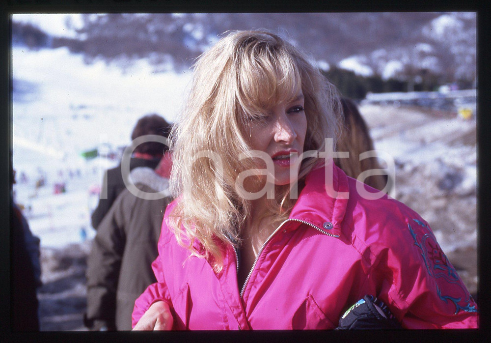 Fotografia d epoca originale 35mm vintage slide 1994 CAMPITELLO MATESE Jessica ROBERTS Ritratto 1 1
