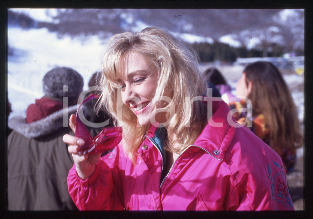 Fotografia d epoca originale 35mm vintage slide 1994 CAMPITELLO MATESE Jessica ROBERTS Ritratto 2 1