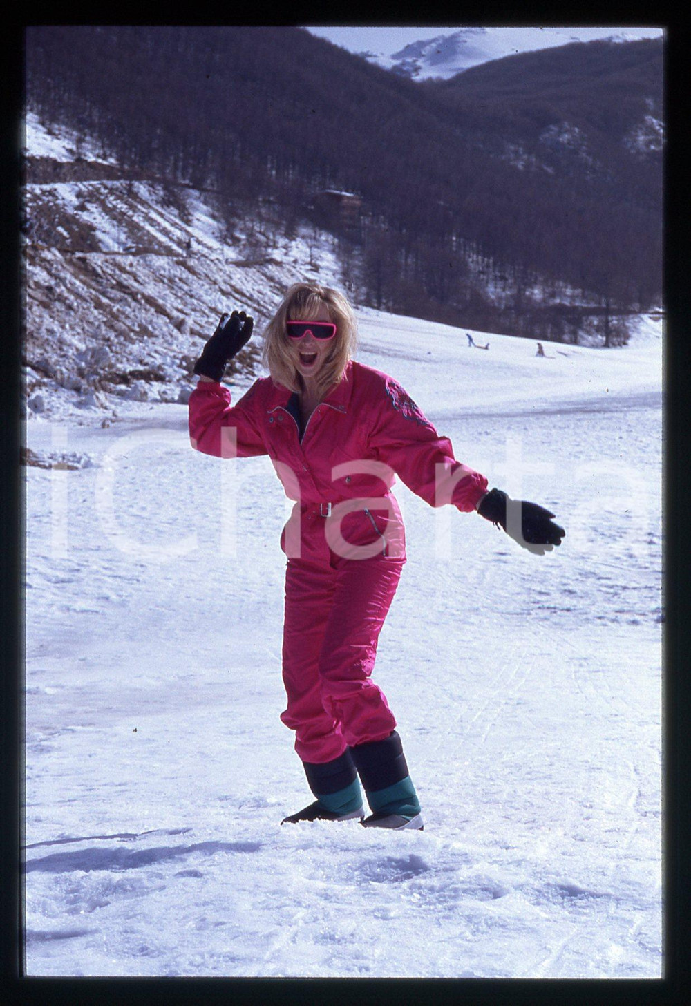 Fotografia d epoca originale 35mm vintage slide 1994 CAMPITELLO MATESE Jessica ROBERTS Ritratto 5 1