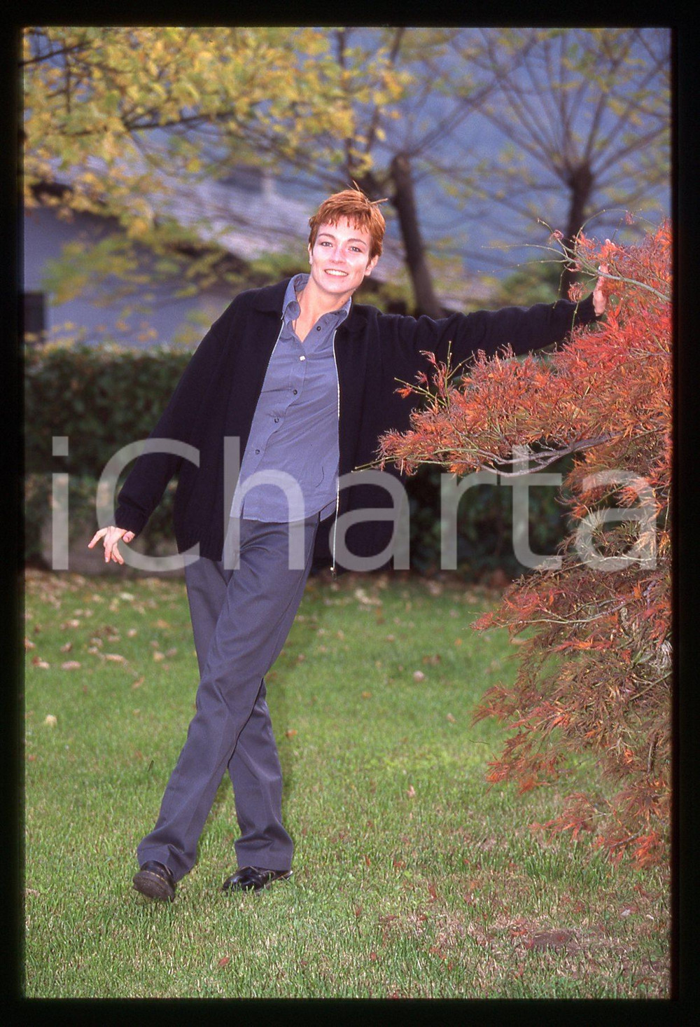 Fotografia d epoca originale 35mm vintage slide 1998 SAINT VINCENT Stefania ROCCA Ritratto dell attrice 16 1